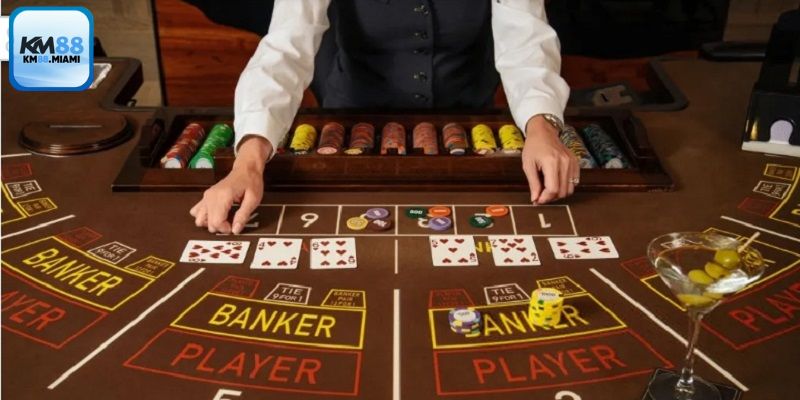 Luật chơi baccarat tại KM88 đơn giản